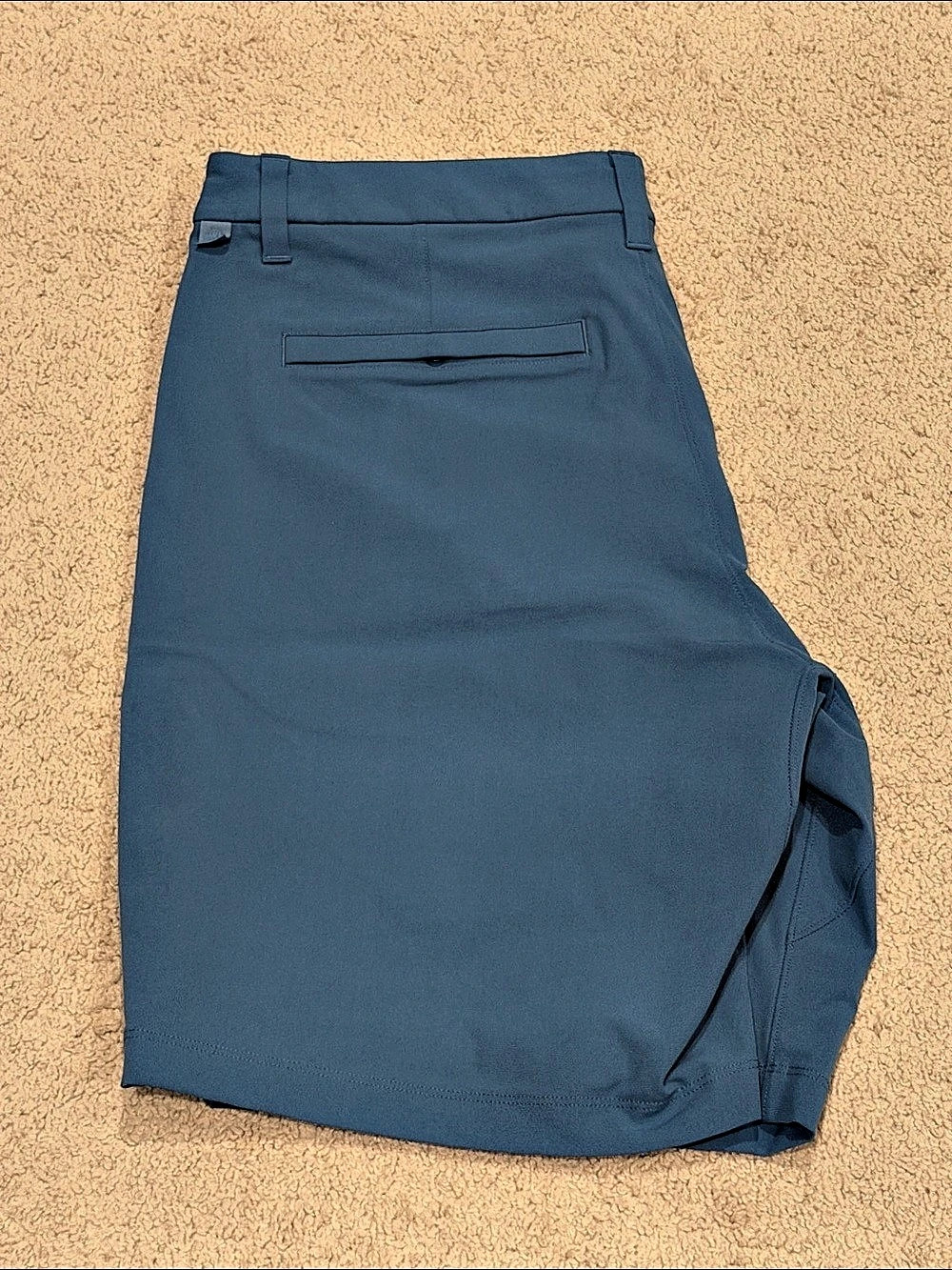 lululemon Commission Classic-Fit Short 9" Warpstreme Men's Athletic Shorts Blue
